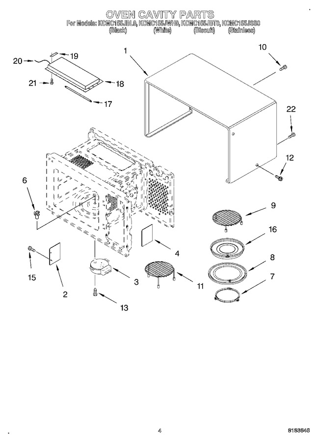 Diagram for KCMC155JBL0
