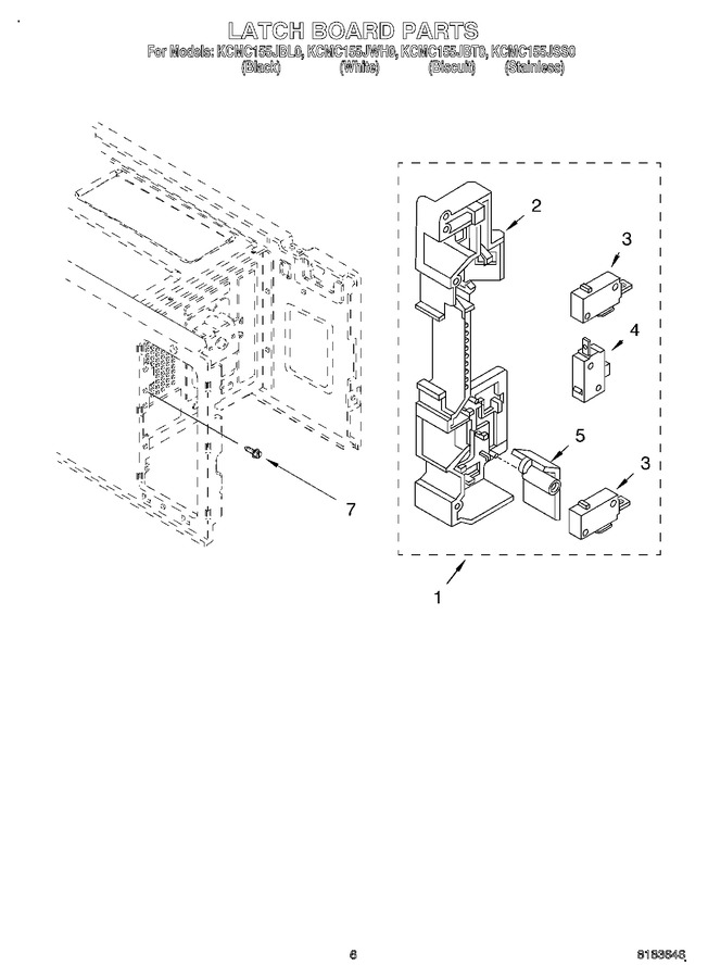 Diagram for KCMC155JBT0