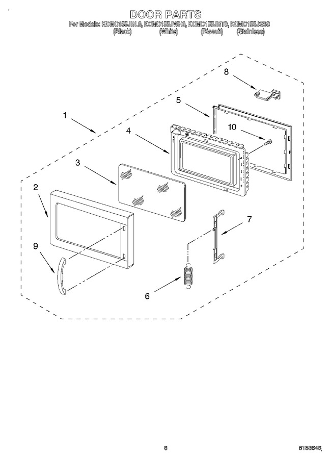 Diagram for KCMC155JBT0