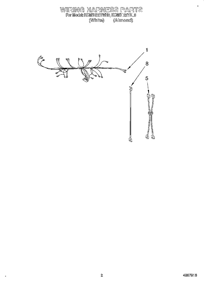 Diagram for KCMS122YWH0