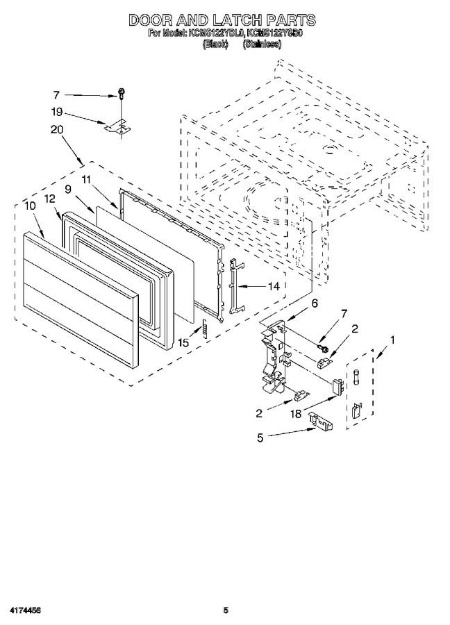Diagram for KCMS122YSB0