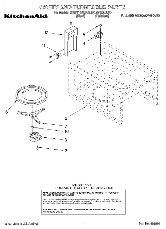 Diagram for KCMS125EBL0
