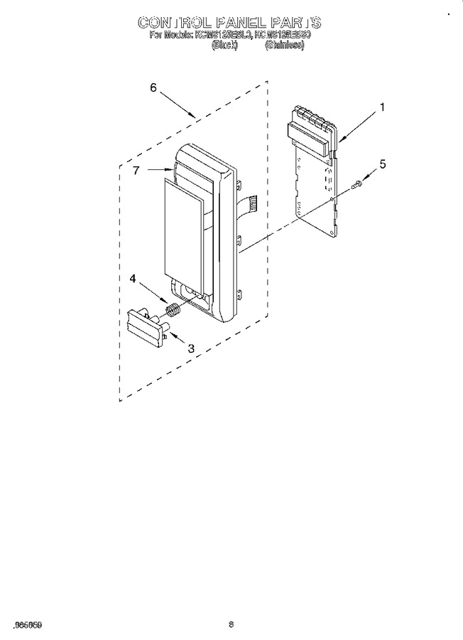 Diagram for KCMS125EBL0