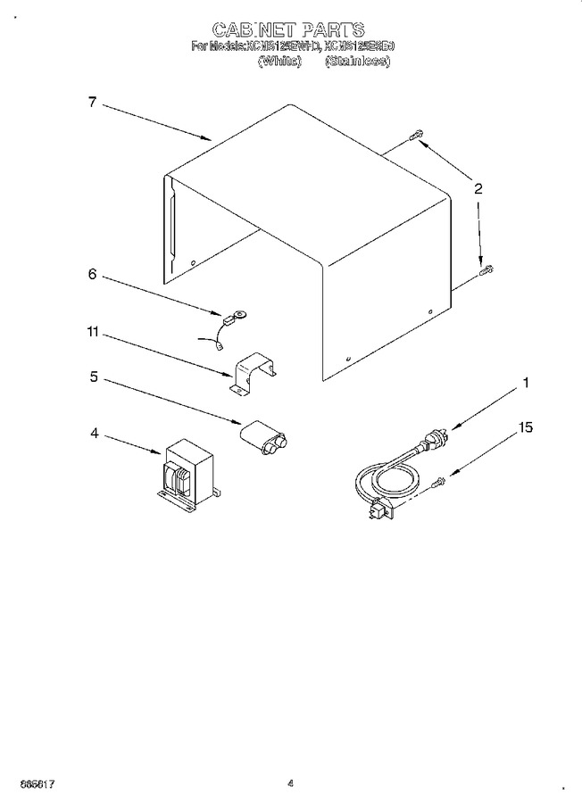 Diagram for KCMS125ESB0