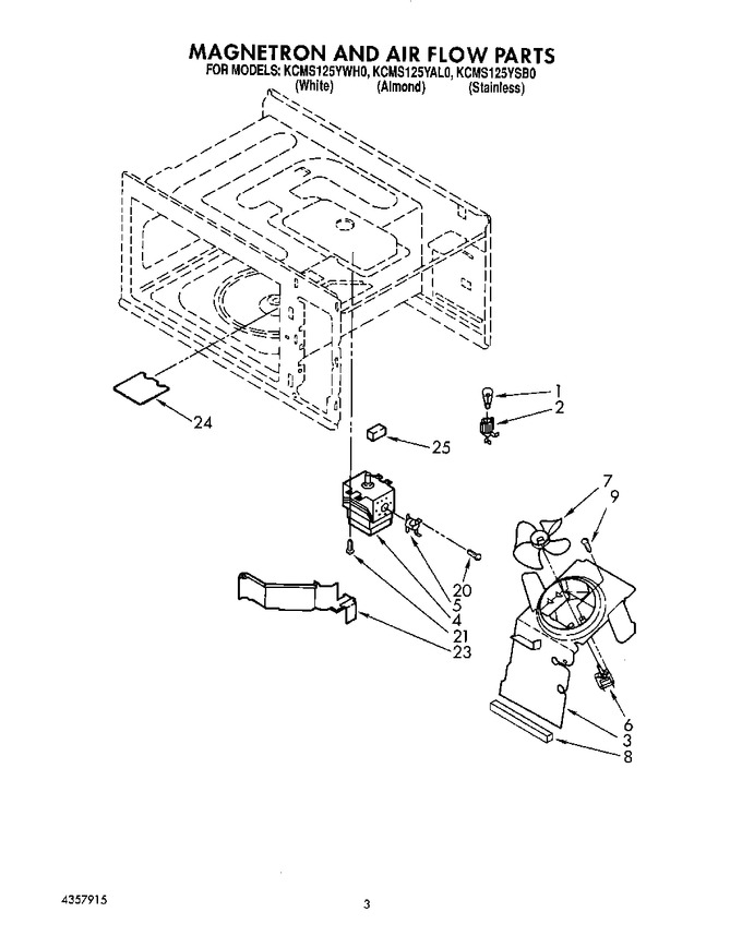 Diagram for KCMS125YAL0