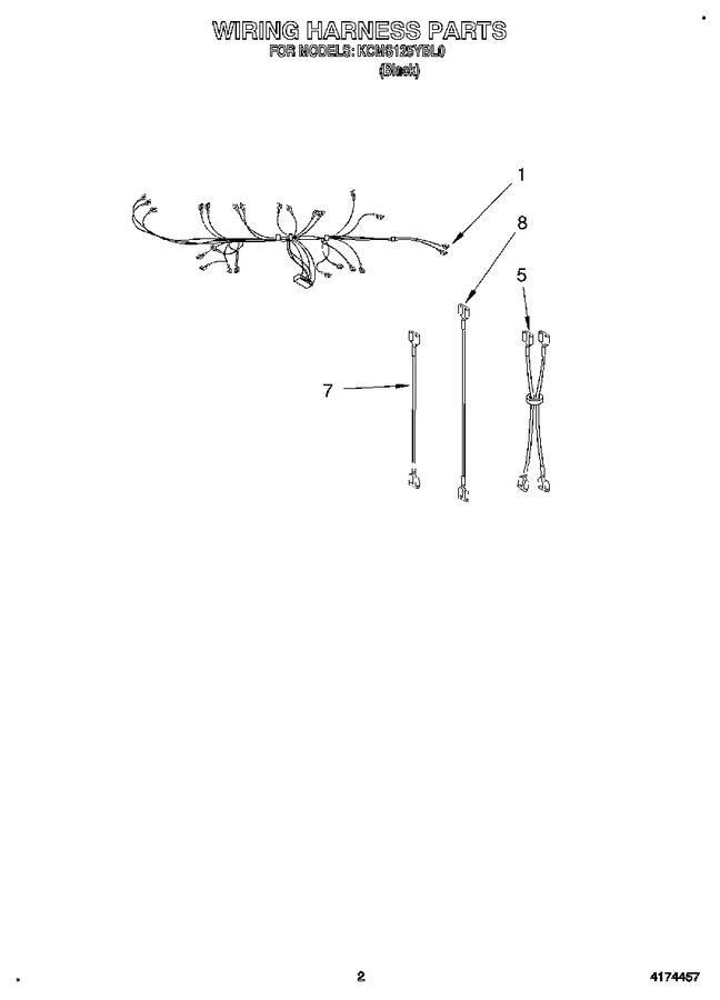 Diagram for KCMS125YBL0