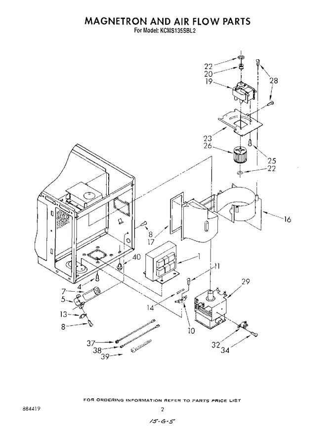 Diagram for KCMS135SBL2