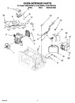 Diagram for 05 - Oven Interior Parts