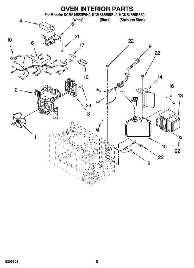 Diagram for KCMS1555RSS0