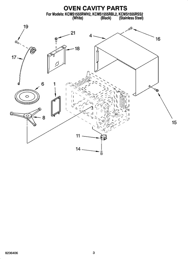Diagram for KCMS1555RBL2