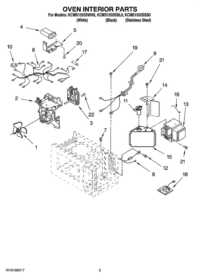 Diagram for KCMS1555SBL0