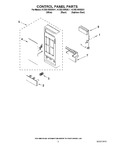 Diagram for 02 - Control Panel Parts
