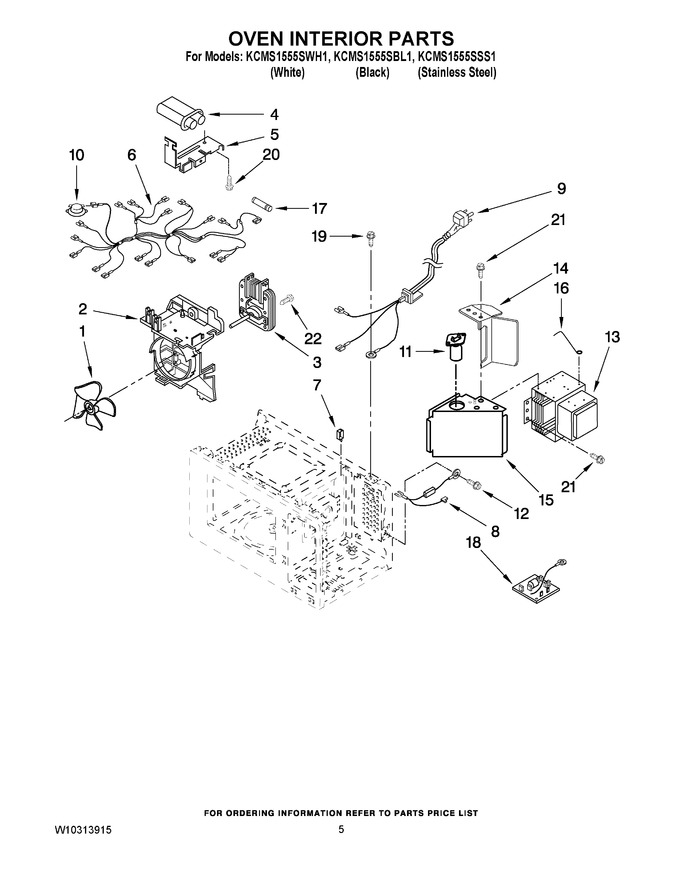 Diagram for KCMS1555SBL1