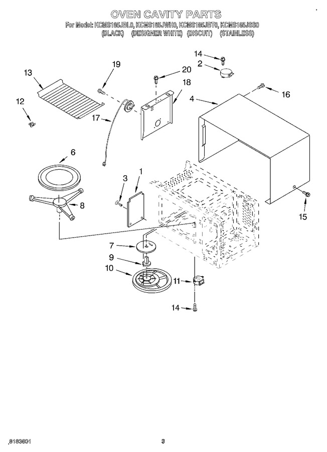 Diagram for KCMS185JWH0