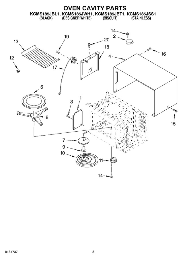 Diagram for KCMS185JBT1