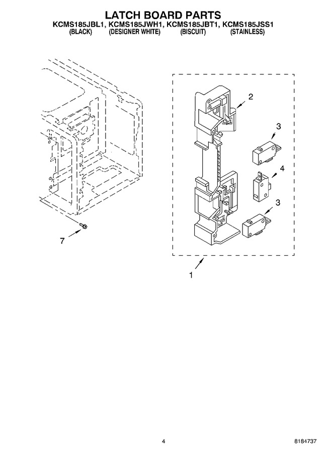 Diagram for KCMS185JSS1