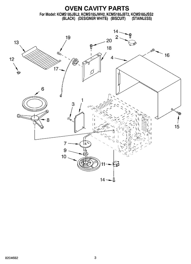 Diagram for KCMS185JBT2