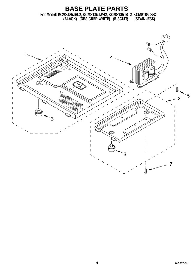 Diagram for KCMS185JBL2