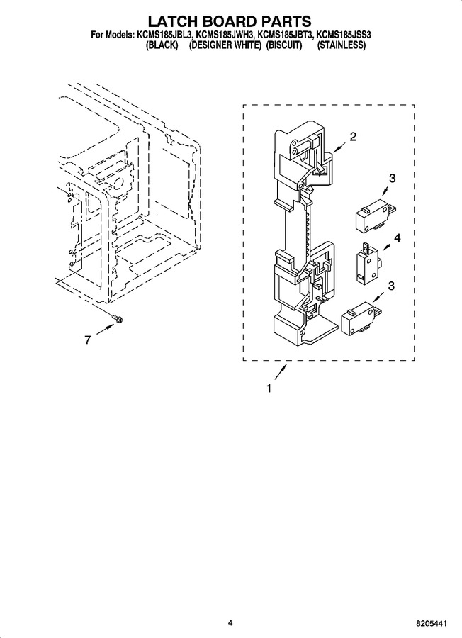 Diagram for KCMS185JBT3