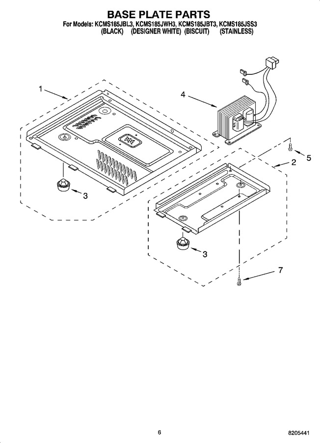 Diagram for KCMS185JWH3