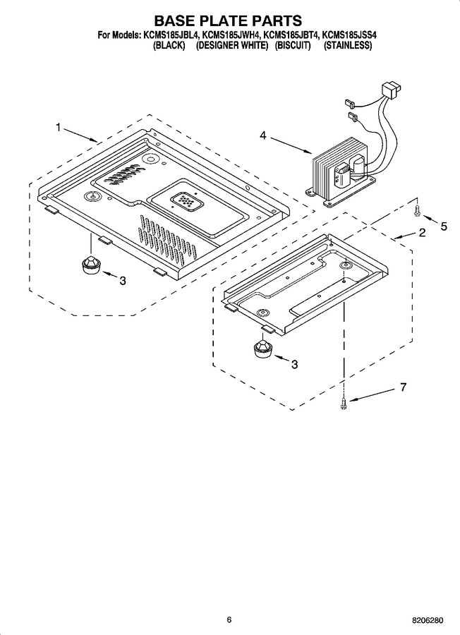 Diagram for KCMS185JWH4