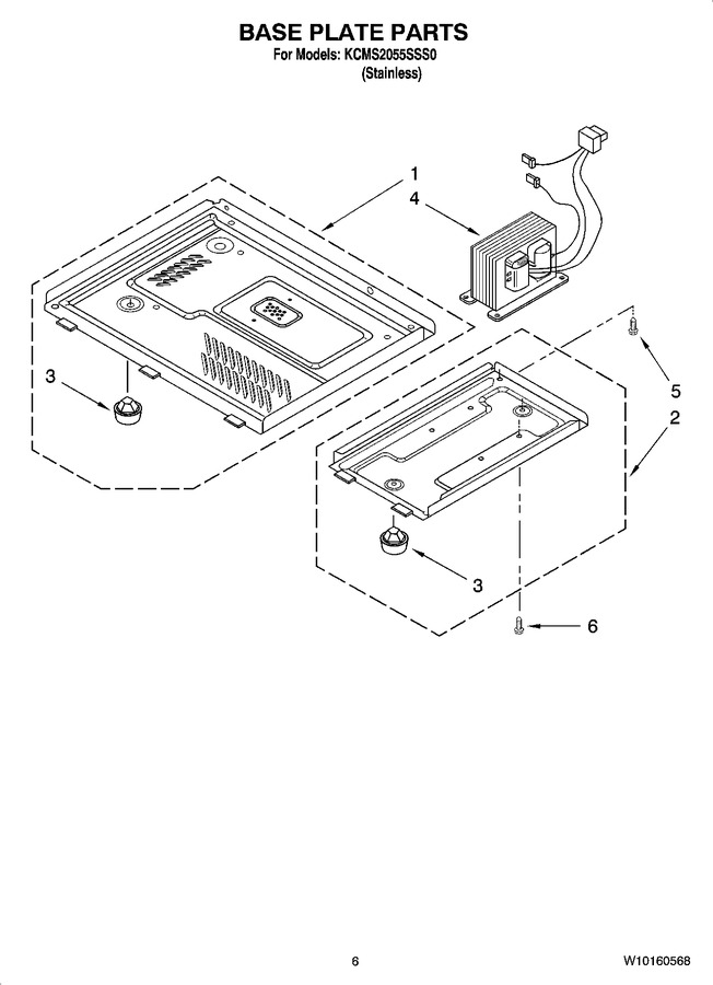 Diagram for KCMS2055SSS0