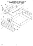 Diagram for 08 - Utility Drawer And Rail