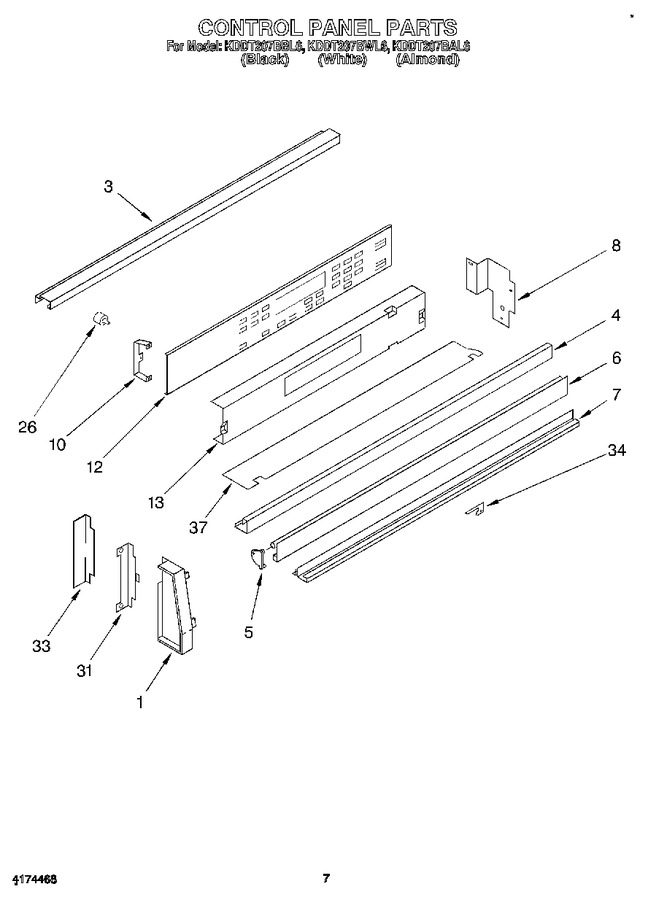 Diagram for KDDT207BWH6