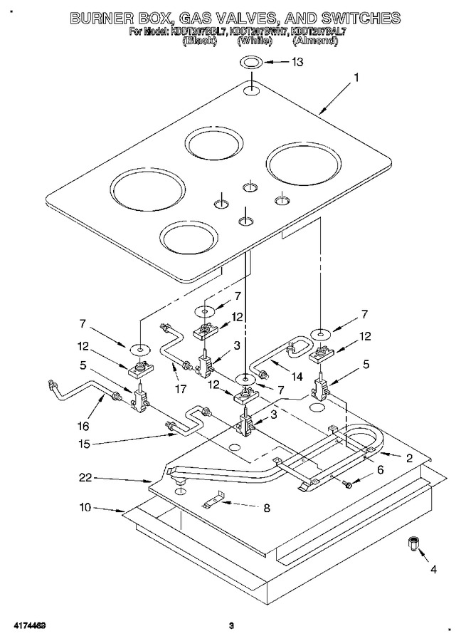 Diagram for KDDT207BWH7