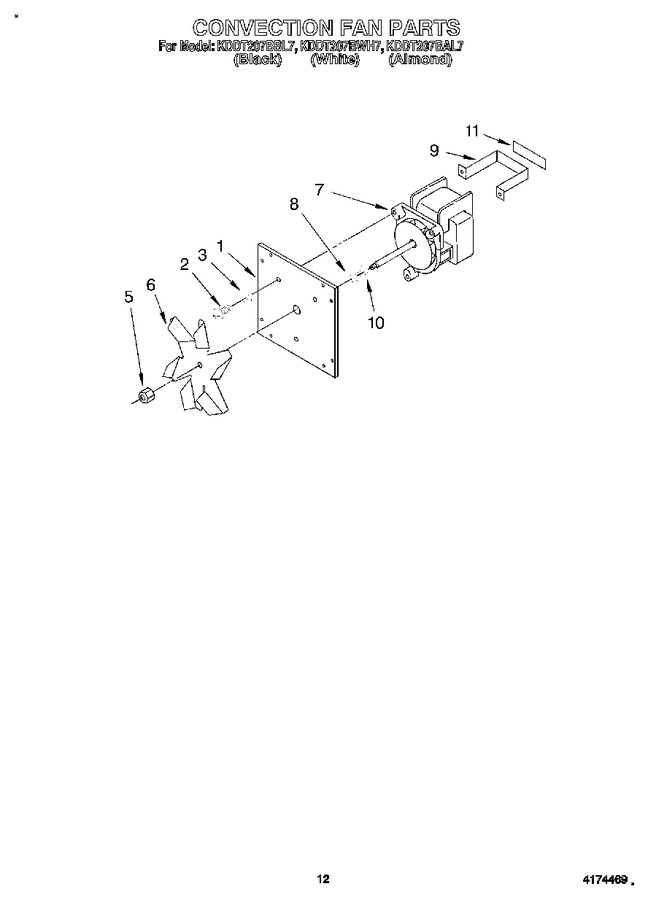 Diagram for KDDT207BWH7