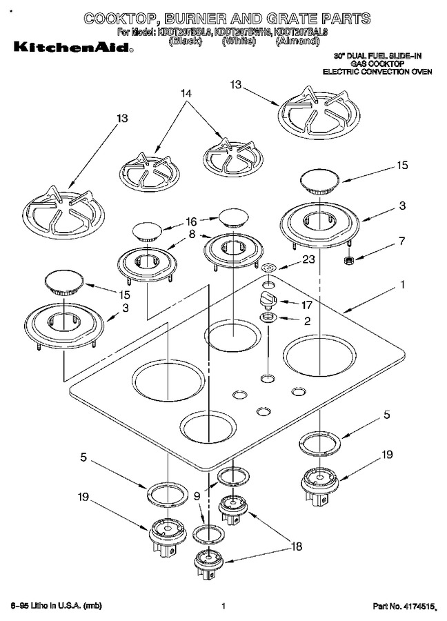 Diagram for KDDT207BWH8
