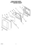 Diagram for 02 - Oven Door Parts