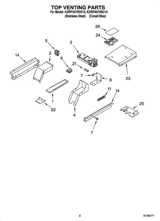 Diagram for KDRP407HBU10