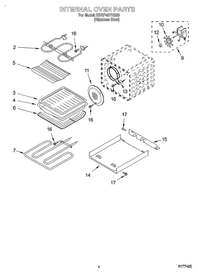 Diagram for KDRP407HSS0