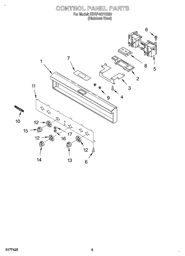 Diagram for KDRP407HSS0