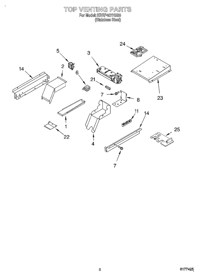 Diagram for KDRP407HSS0