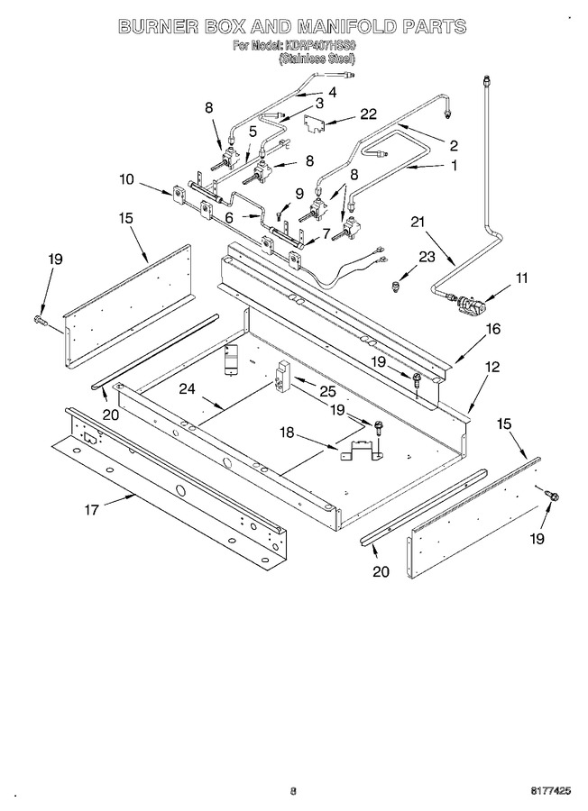 Diagram for KDRP407HSS0