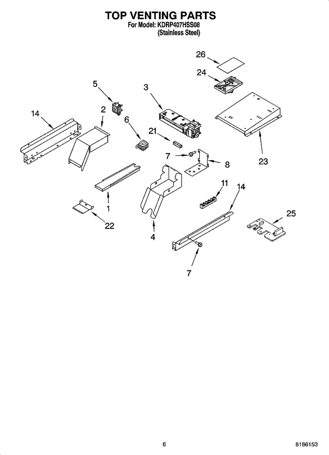 Diagram for KDRP407HSS08