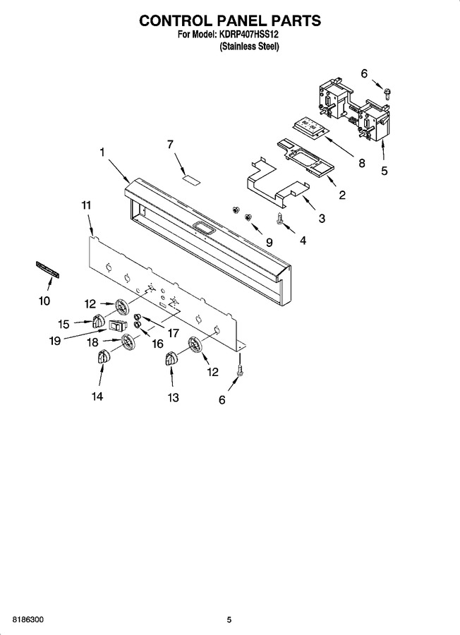 Diagram for KDRP407HSS12