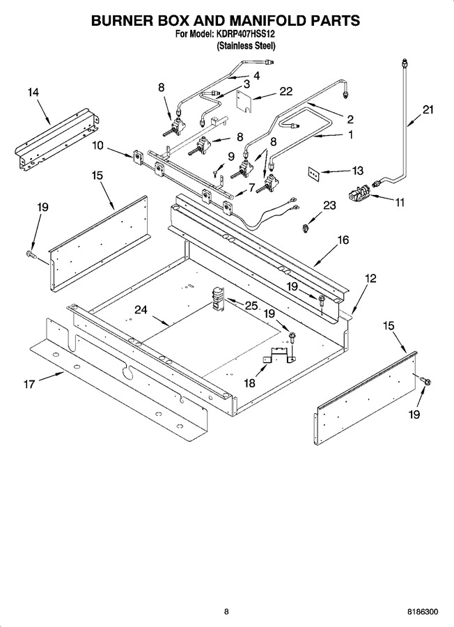 Diagram for KDRP407HSS12