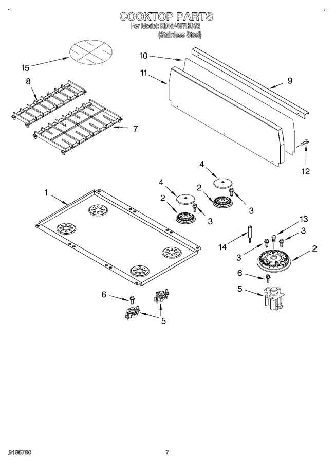 Diagram for KDRP407HSS2