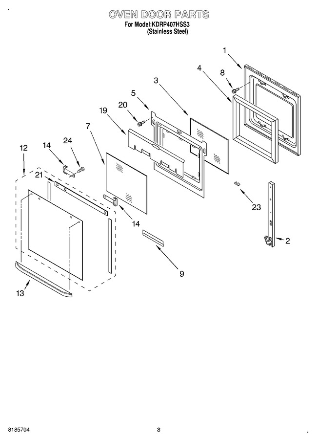 Diagram for KDRP407HSS3