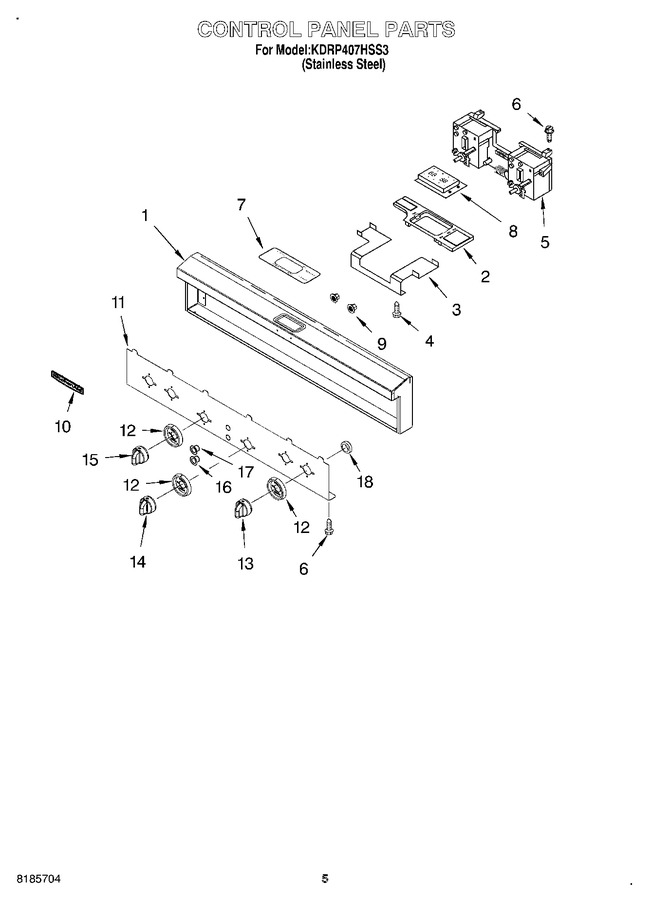 Diagram for KDRP407HSS3