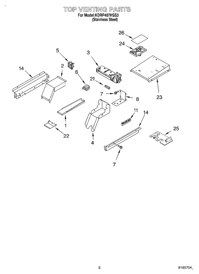 Diagram for KDRP407HSS3