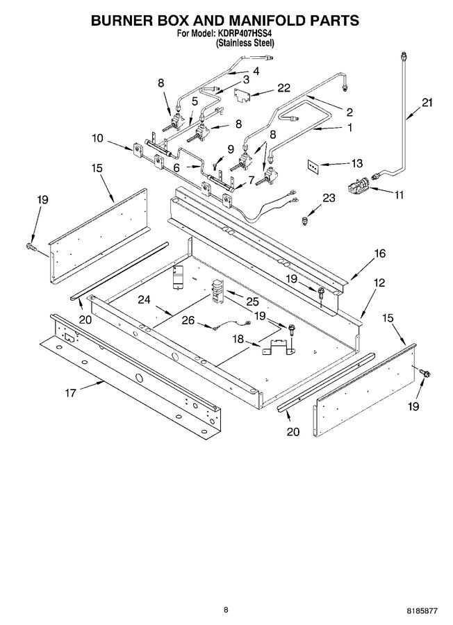 Diagram for KDRP407HSS4