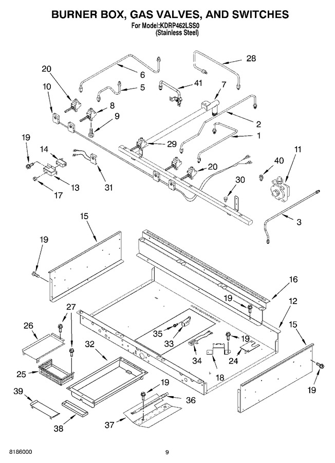 Diagram for KDRP462LSS0