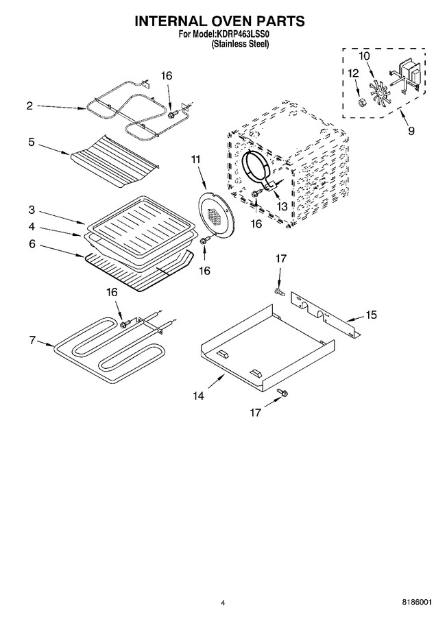 Diagram for KDRP463LSS0