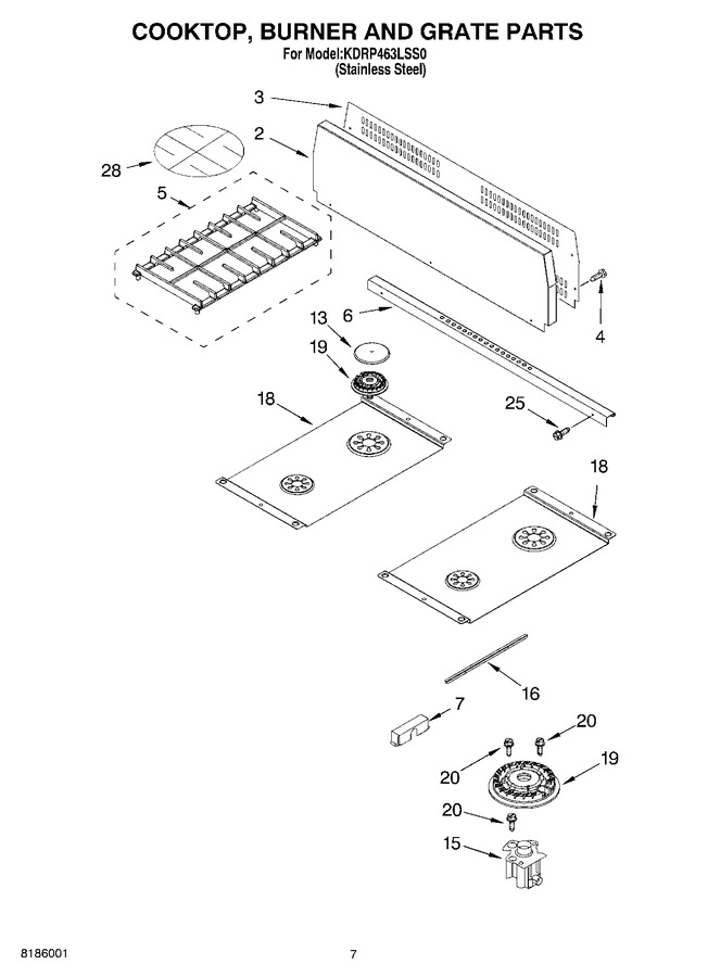Diagram for KDRP463LSS0