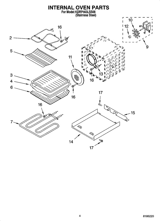 Diagram for KDRP463LSS08