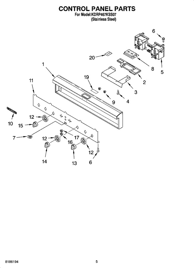 Diagram for KDRP467KSS07